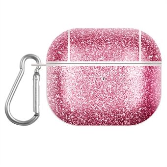 Glitter TPU+PU Case for Apple AirPods 3 Bluetooth Headset Charging Case Protective Cover