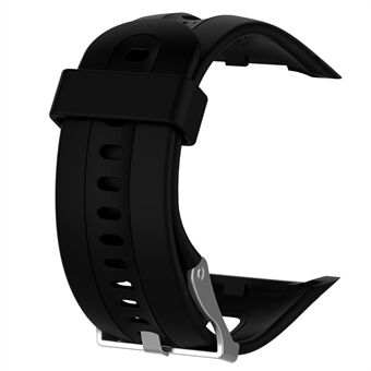 Women Soft Sports Silicone Watch Strap, Length: 21.5cm for Garmin Forerunner 15 / 10