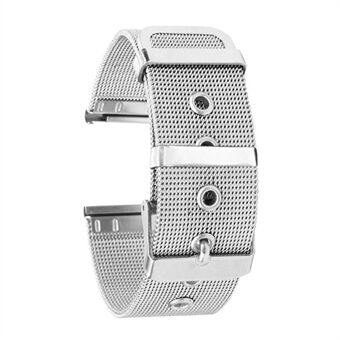 22mm Metal Stainless Steel Band Quick Release Mesh Bracelet Replacement Wristband Strap - Silver