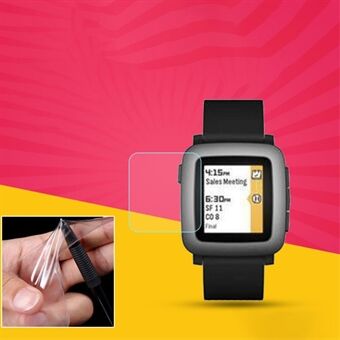 Soft TPU Anti-explosion Screen Protector Film for Pebble Time