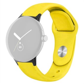 For Google Pixel Watch Silicone Sport Watch Band Quick Release Breathable Strap Wristband