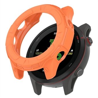 For Garmin Forerunner 955 Half Protective Flexible TPU Case Soft Frame Shock Resistant Cover