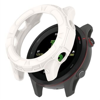 For Garmin Forerunner 255 Soft TPU Watch Protector Hollow-out Design Anti-Scratch Protective Cover Frame