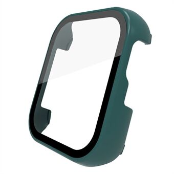 For Oppo Watch 3 Hard PC Anti-fall Watch Case Cover with HD Clear Tempered Glass Film 42mm