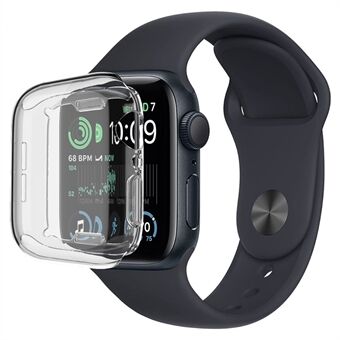 IMAK UX-3 Series for Apple Watch Series 6 / 5 / 4 / Watch SE (2022) / Watch SE 44mm Overall Protective Case Soft Transparent TPU Cover