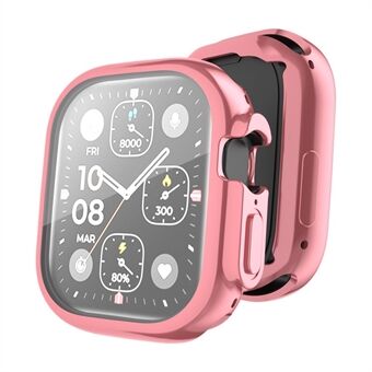 ENKAY HAT PRINCE For Apple Watch Ultra 49mm Electroplating TPU Watch Cover Full Protection Drop-Resistant Screen Protector Case