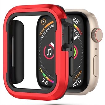 For Apple Watch Series 4 / 5 / 6 40mm / SE 40mm / SE (2022) 40mm 2 in 1 Aluminum Alloy Frame + TPU Bumper Watch Case Shockproof Protective Cover - Multi