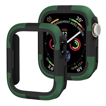 Protective Case for Apple Watch Series 6  /  5  /  4  /  SE  /  SE (2022) 40mm TPU+PC Shockproof Frame Watch Cover