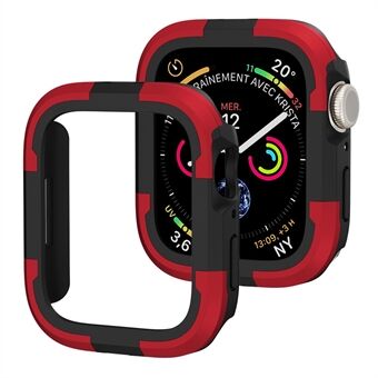 For Apple Watch Series 6  /  5  /  4  /  SE  /  SE (2022) 44mm TPU+PC Protective Case Watch Frame Cover