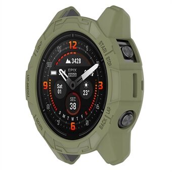 ENKAY HAT PRINCE For Garmin Fenix 7 / 7 Pro / epix Pro 47mm Anti-Drop Hollow Cover Sports Watch Hard PC Case Cover