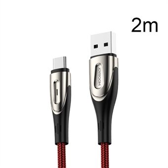 JOYROOM Sharp Series Nylon Braided Type-C USB Data Sync Charging Cable 2m for Samsung Huawei Xiaomi