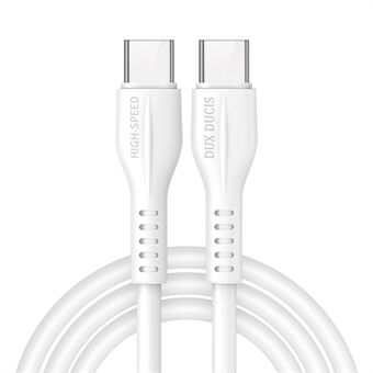 DUX DUCIS K-V Type-C to Type-C PD Quick Charging Data Cable, 100cm