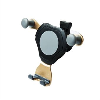 UN-11 Car Phone Holder Air Vent Mount 360° Rotation Gravity Auto Clamp Cradle Clip