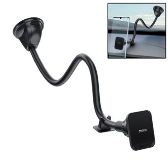 YESIDO C109 Windshield Magnetic Phone Holder Long Arm Car Dashboard Suction Phone Stand