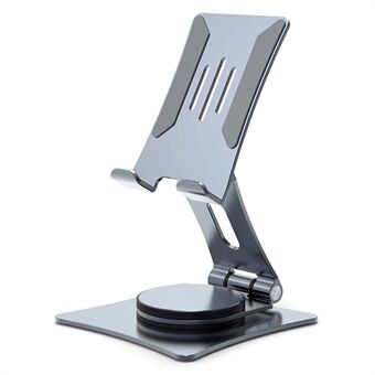 T630S Cell Phone Stand Holder Adjustable Hard Aluminum Alloy Desktop Phone Desk Mount Holder (Size: S)