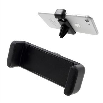 Portable Car Air Vent Mount Stand for iPhone Samsung LG etc, Width: 60-85mm - Black