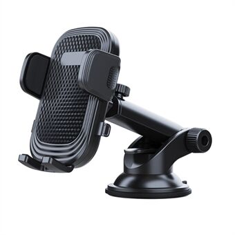 Rotatable Car Dashboard Windshield Mobile Phone Telescopic Arm Holder Stand Suction Cup Bracket