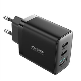 JOYROOM TCF10 32W 1 USB + 2 Type-C Fast Charging Adapter 3-port Wall Charger, EU Plug