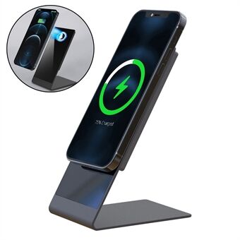 Y13 15W Non-slip Wireless Magnetic Phone Charger Stand Holder for iPhone 12 Magsafe Dock Cradle Bracket