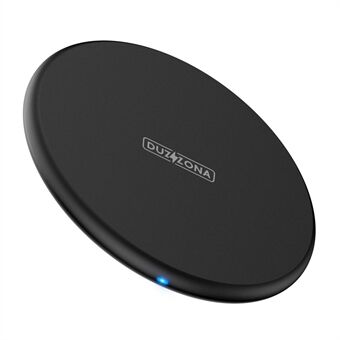 DUZZONA W11 15W Round Wireless Charger Ultra-Thin Charging Pad with 1m Cable