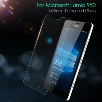 0.3mm Tempered Glass Screen Protector Film for Microsoft Lumia 950 Arc Edge