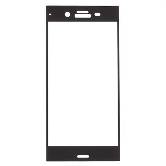 3D Full Size Tempered Glass Screen Protector for Sony Xperia XZ1 - Black