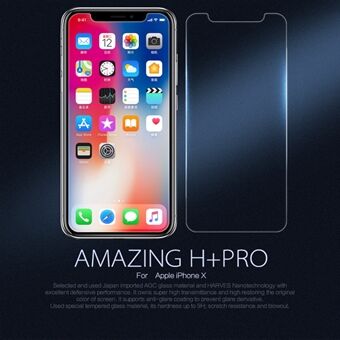 NILLKIN Amazing H+PRO Nanometer Anti-Explosion Tempered Glass Screen Protector for iPhone (2019) 5.8" / XS / X 5.8 inch