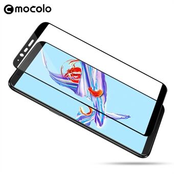 MOCOLO for OnePlus 5T Silk Print Tempered Glass Full Screen Coverage Protector Film