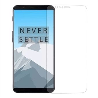 For OnePlus 5T Mobile Tempered Glass Screen Protector Guard Film (Arc Edge)