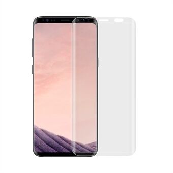 ANGIBABE 0.26mm Transparent Full Size Curved Tempered Glass Screen Film for Samsung Galaxy S9+ G965