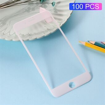 100PCS/Lot RURIHAI 3D Curved Carbon Fiber Tempered Glass Screen Guard Film for iPhone 8/7