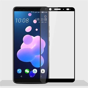 MOFI for HTC U12+ 2.5D 9H Full Covering Tempered Glass Screen Protector Guard - Black