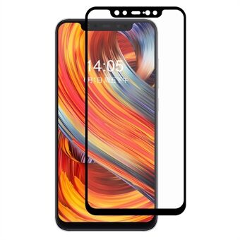 HAT PRINCE Full Glue Full Size 0.26mm 9H 2.5D Arc Edge Tempered Glass Screen Protector for Xiaomi Mi 8 (6.21-inch) / Mi 8 Explorer Edition