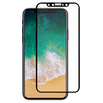 HAT PRINCE Full Glue Full Size 0.26mm 9H 2.5D Arc Edge Tempered Glass Screen Protector for iPhone X / Xs 5.8 inch