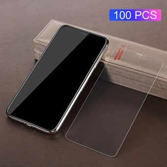 100Pcs/Set 2.5D Arc Edge 0.25mm Tempered Glass Screen Protectors for iPhone 11 Pro Max 6.5" (2019) / XS Max 6.5 inch