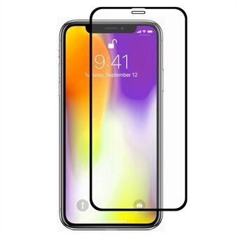 HAT PRINCE 0.26mm 9H 2.5D Arc Edge Tempered Glass Screen Protector for iPhone (2019) 6.5" / XS Max 6.5 inch - Black