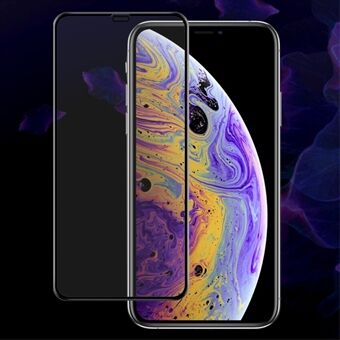 IMAK Pro+ Anti-explosion Full Screen Tempered Glass Protector Guard Film for iPhone (2019) 6.5" / XS Max 6.5 inch - Black