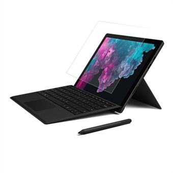 0.3mm Arc Edges Full Screen Covering Tempered Glass Shield for Microsoft Surface Pro 6