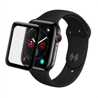 IMAK for Apple Watch Series 4 40mm [Waterproof Integral Forming Glass Version] 3D Curved Full Cover Tempered Glass Screen Protector