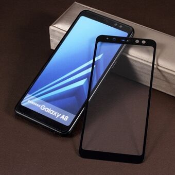 9D Tempered Glass Full Screen Protector for Samsung Galaxy A8 (2018)