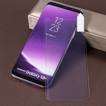 RURIHAI 3D Full Glue UV Liquid [Purple Light] Tempered Glass Screen Protector Film for Samsung Galaxy S8 Plus