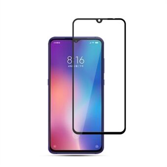 MOCOLO for Xiaomi Mi 9 Anti-explosion Ultra Clear Full Covering Silk Print Tempered Glass Screen Protector Guard