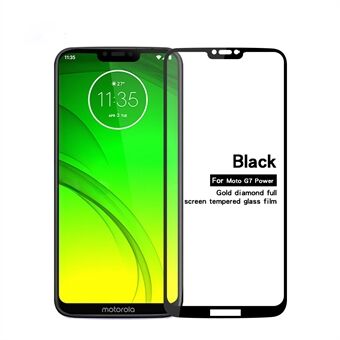 PINWUYO for Motorola Moto G7 Power Full Size 2.5D 9H Tempered Glass Screen Film Guard