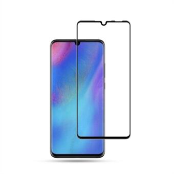 MOCOLO Silk Printing Tempered Glass Full Screen Protector for Huawei P30 Lite - Black