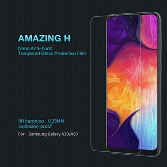 NILLKIN Amazing H Anti-burst Tempered Glass Screen Protector for Samsung Galaxy A50/A30