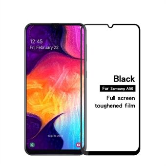 MOFI 2.5D 9H Full Size Tempered Glass Screen Protector for Samsung Galaxy A50 - Black