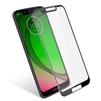 IMAK Pro+ Full Size Anti-explosion Tempered Glass Screen Protector for Motorola Moto G7 Play (EU Version)