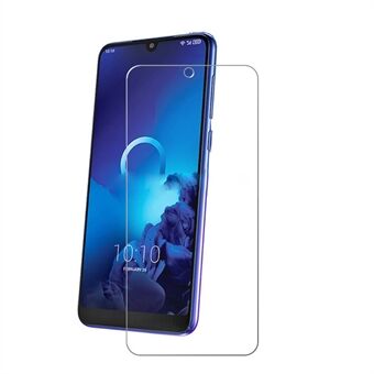 For Alcatel 3L 2019 0.3mm Tempered Glass Screen Protector Mobile Film (Arc Edge)