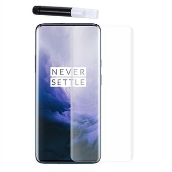 RURIHAI 3D Full Glue UV Liquid Tempered Glass Screen Guard for OnePlus 7 Pro / 7T Pro