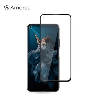 AMORUS Silk Printing Anti-explosion Tempered Glass Full Screen Film [Full Glue] for Huawei Honor 20